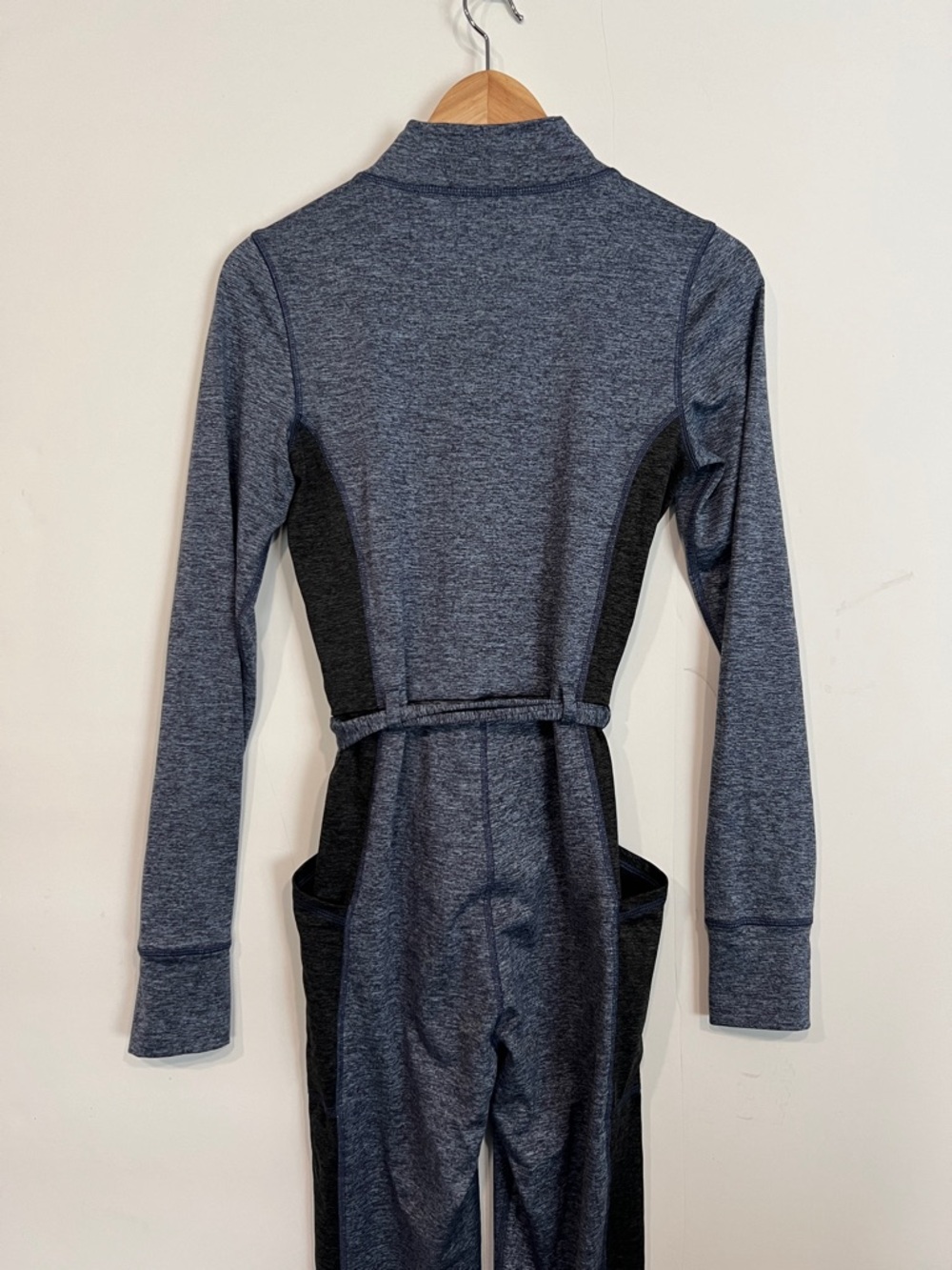 Offline by Aerie Chillside Collection Warmup Base Layer Jumpsuit Blue - Medium - Picture 8 of 10